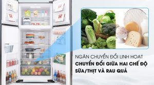 Tủ lạnh Hitachi Inverter 540 lít R-FW690PGV7-GBK - 20