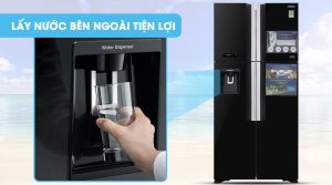 Tủ lạnh Hitachi Inverter 540 lít R-FW690PGV7-GBK - 24