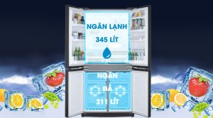 Tủ lạnh Sharp Inverter 626 lít SJ-FX630V-ST - 29 Tủ lạnh Sharp Inverter 626 lít SJ-FX630V-ST - 28