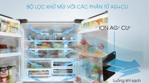 Tủ lạnh Sharp Inverter 626 lít SJ-FX630V-ST - 23 Tủ lạnh Sharp Inverter 626 lít SJ-FX630V-ST - 22