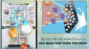 Tủ lạnh Sharp Inverter 678 lít SJ-FX688VG-BK - 23 Tủ lạnh Sharp Inverter 678 lít SJ-FX688VG-BK - 22