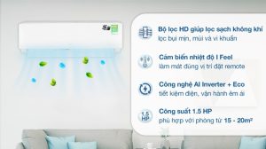 Máy lạnh TCL Inverter 1.5 HP TAC-13CSD/XAB1I - 13 Máy lạnh TCL Inverter 1.5 HP TAC-13CSD/XAB1I - 12