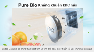 Tủ lạnh Toshiba Inverter 311 lít GR-RT395WE-PMV(06)-MG - 27