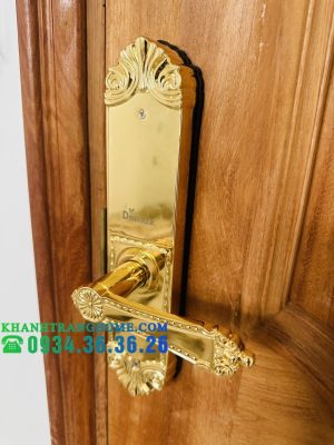 KHÓA CỬA VÂN TAY DEMAX SL280 BRASS 24K - 59 KHÓA CỬA VÂN TAY DEMAX SL280 BRASS 24K - 58