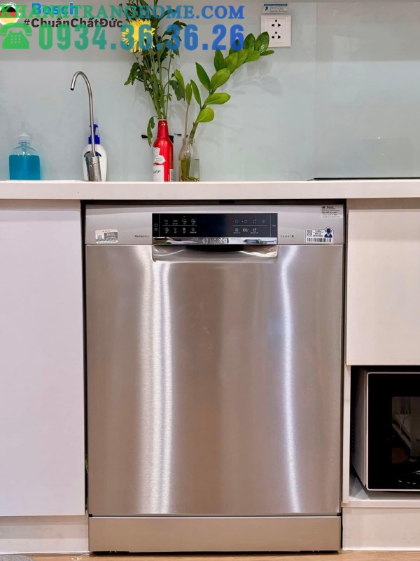 Máy Rửa Bát Bosch SMS6ZCI16E Series 6 Zeolith Nhập Khẩu Nguyên Chiếc Đức - 235