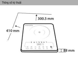 BẾP TỪ ĐƠN SPELIER SP 60 AD - 8 BẾP TỪ ĐƠN SPELIER SP 60 AD - 7