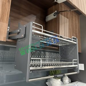 Giá bát đĩa nâng hạ inox 304 nan Oval EPV9080Pro - 27 Giá bát đĩa nâng hạ inox 304 nan Oval EPV9080Pro - 26