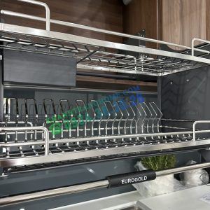 Giá bát đĩa nâng hạ inox 304 nan Oval EPV9080Pro - 31 Giá bát đĩa nâng hạ inox 304 nan Oval EPV9080Pro - 30