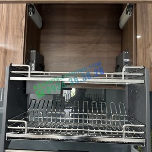 Giá bát đĩa nâng hạ inox 304 nan Oval EPV9080Pro - 37 Giá bát đĩa nâng hạ inox 304 nan Oval EPV9080Pro - 36