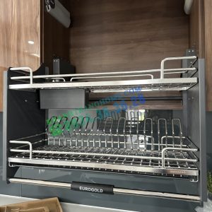 Giá bát đĩa nâng hạ inox 304 nan Oval EPV9080Pro - 41 Giá bát đĩa nâng hạ inox 304 nan Oval EPV9080Pro - 40