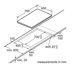 Bếp từ âm không viền Bosch PMI8256EVN Series 8 - 7 Bếp từ âm không viền Bosch PMI8256EVN Series 8 - 6