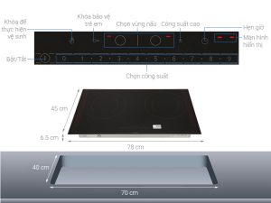 Bếp từ âm Bosch PPI82566VN series 8 2 vùng nấu - 16 Bếp từ âm Bosch PPI82566VN series 8 2 vùng nấu - 15