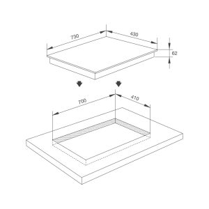 Bếp kính âm 2 từ MH-7320 I - 23 Bếp kính âm 2 từ MH-7320 I - 22