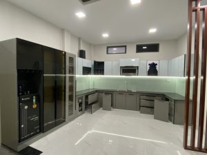 TỦ BẾP INOX CÁNH KÍNH TỦ TRÊN - 20 TỦ BẾP INOX CÁNH KÍNH TỦ TRÊN - 19