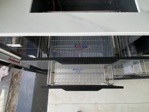 TỦ BẾP INOX CÁNH KÍNH TỦ DƯỚI - 19
