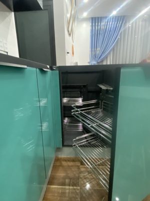 TỦ BẾP INOX CÁNH KÍNH TỦ DƯỚI - 25