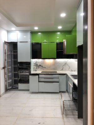 TỦ BẾP INOX CÁNH KÍNH - 26 TỦ BẾP INOX CÁNH KÍNH - 25