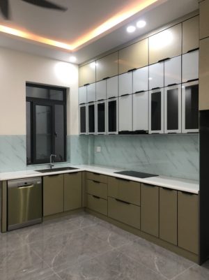 TỦ BẾP INOX CÁNH KÍNH - 40 TỦ BẾP INOX CÁNH KÍNH - 39