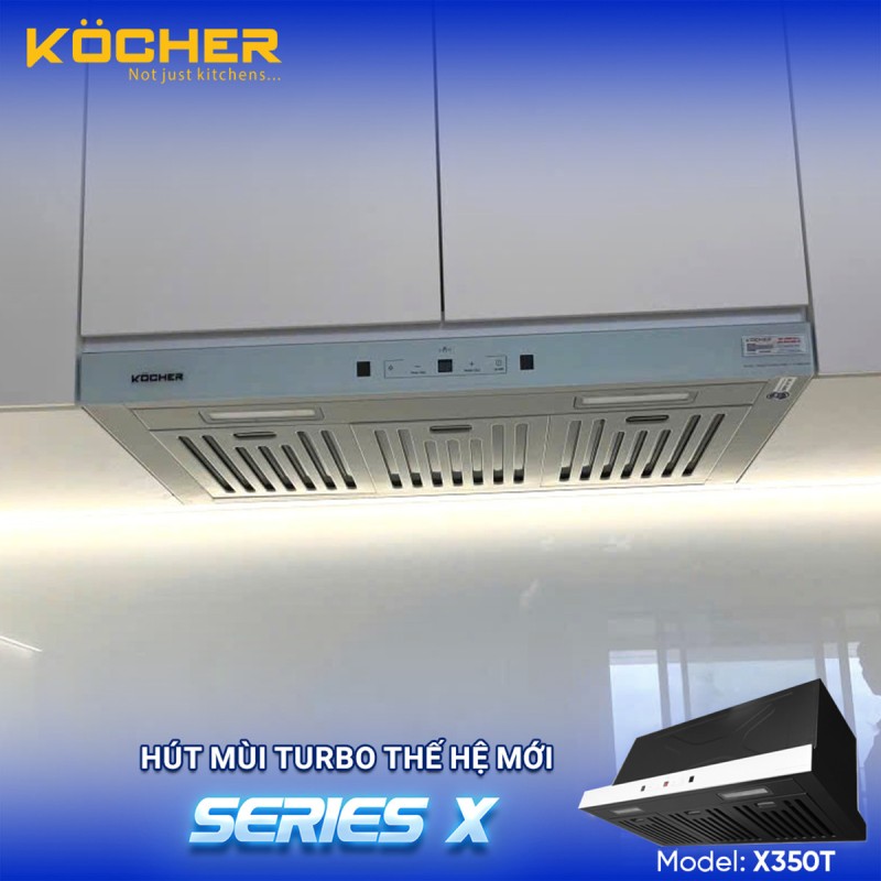 Máy hút mùi âm tủ Kocher Tubo SerieS X Model X350D - 2