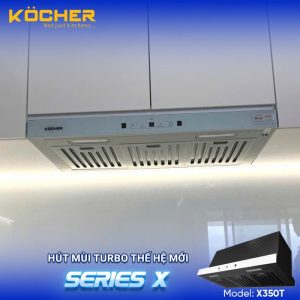 MÁY HÚT MÙI ÂM TỦ KOCHER TUBO SERIES X MODEL X350N - 18
