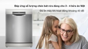Máy rửa chén series 6 độc lập Bosch SMS6ECI11E - 9