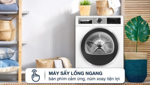 Máy sấy bơm nhiệt Bosch WQG24570SG 9 kg - 14