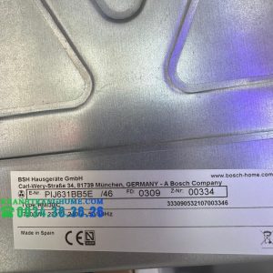 Bếp từ Bosch PIJ631BB5E Serie 4 - 27