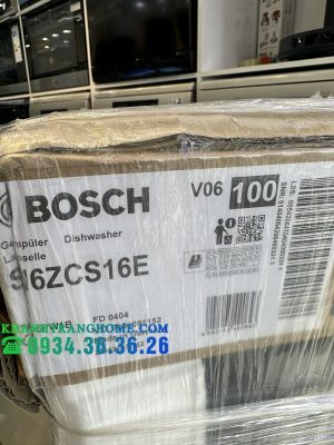 Máy rửa bát Bosch SMI6ZCS16E Series 6 - 40