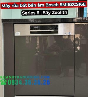 Máy rửa bát Bosch SMI6ZCS16E Series 6 - 26